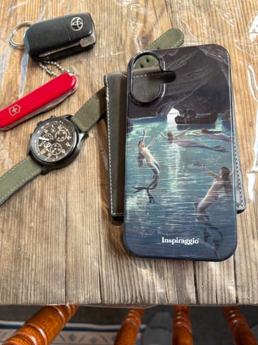 Customer photo review of Fisherman and Mermaids in the blue Grotto in Capri | Hermann Corrodi | 20th Century