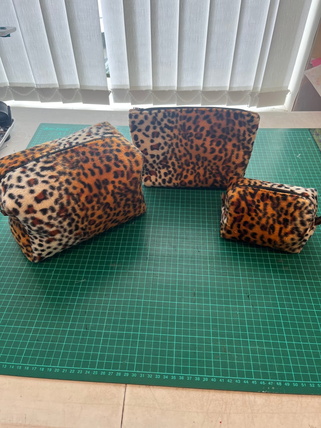 Customer photo review of Cheetah Print Velboa Fabric