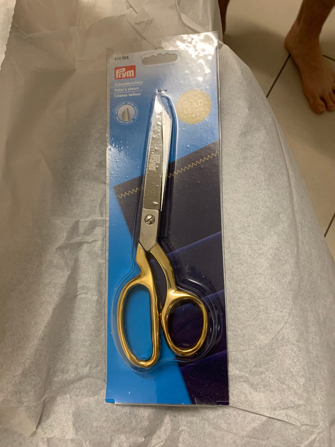 Customer photo review of Ciseaux couturière « Or » 21cm