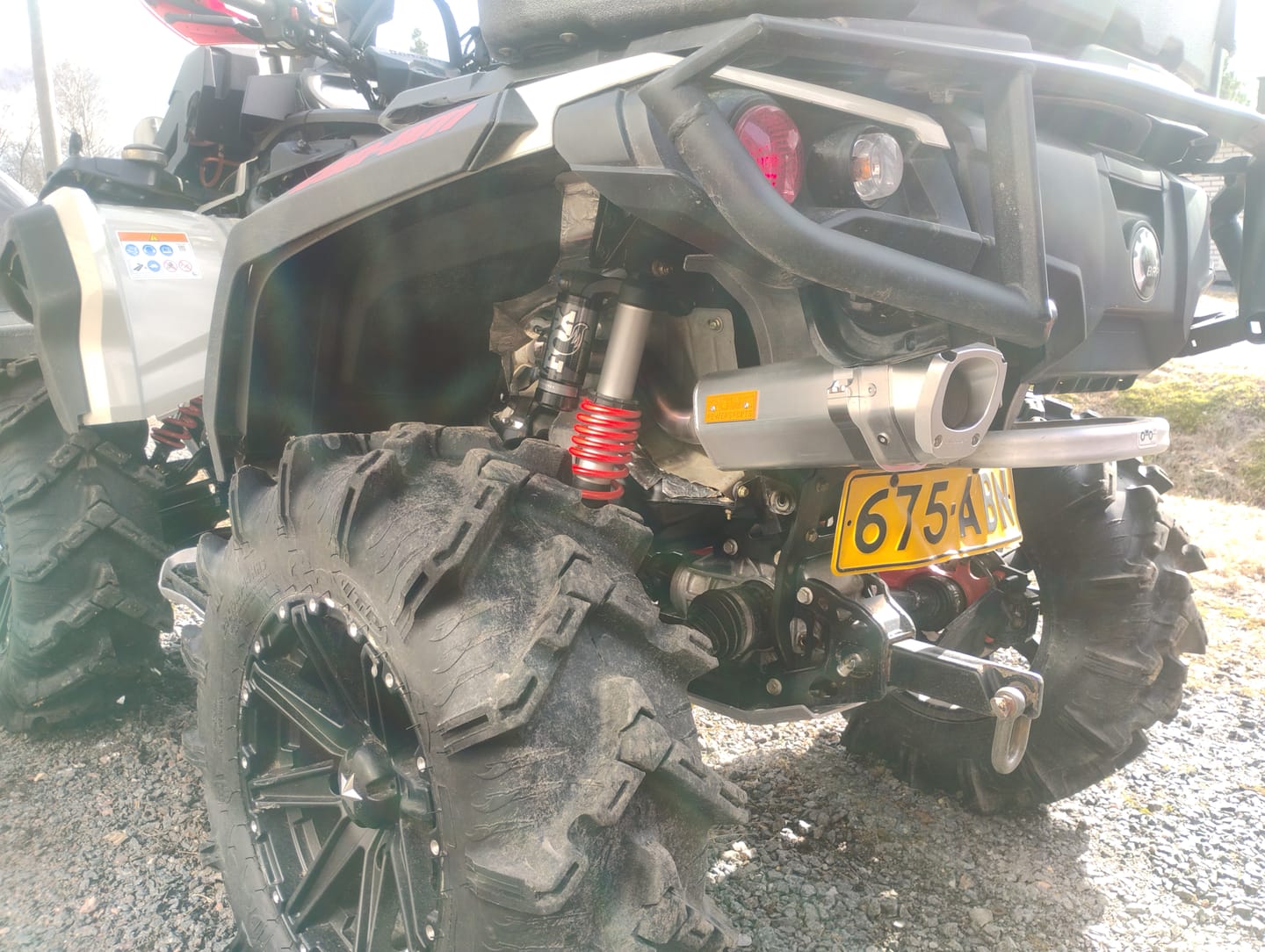 Customer photo review of Can-Am Outlander G2 Single