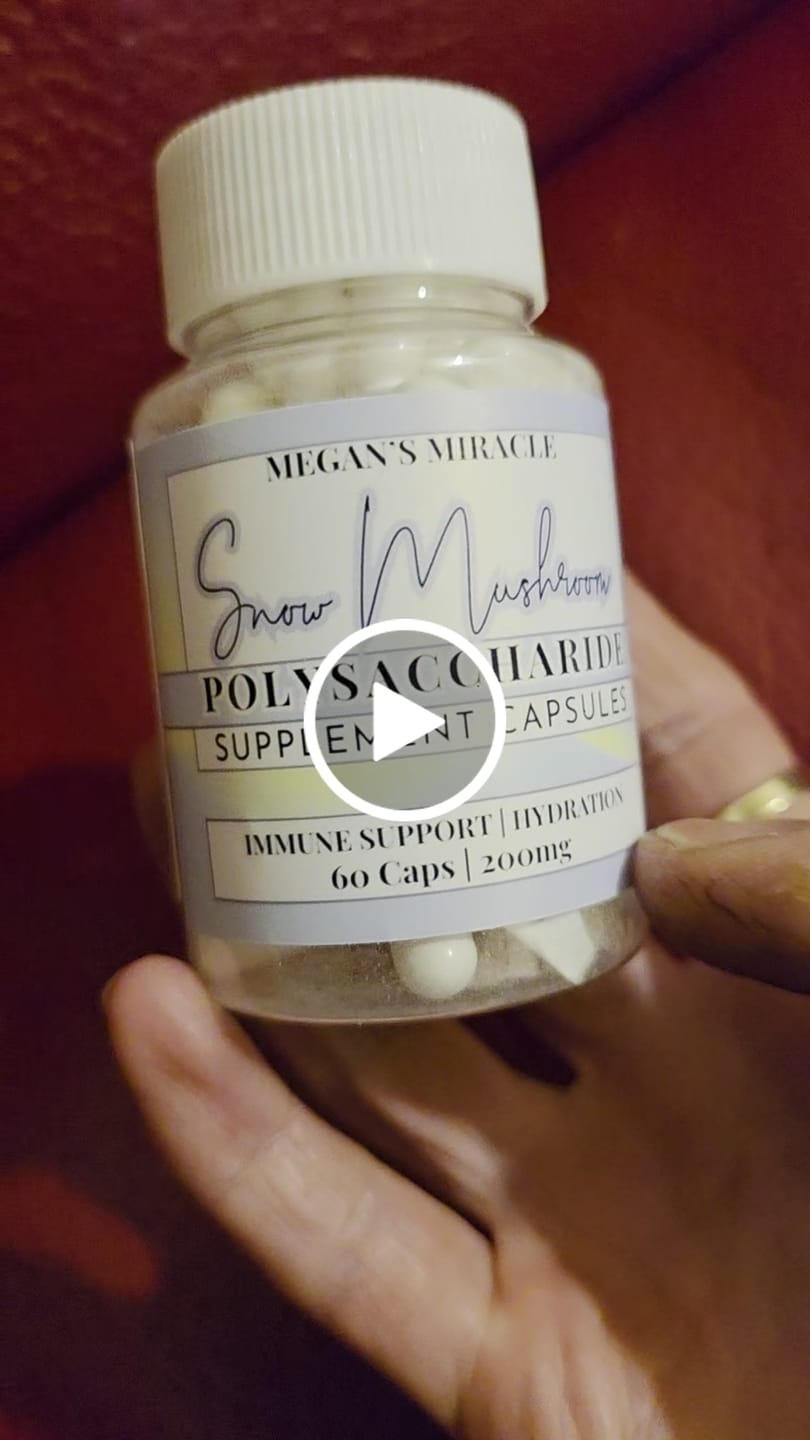 Customer video review of Snow Mushroom Polysaccharide Capsules