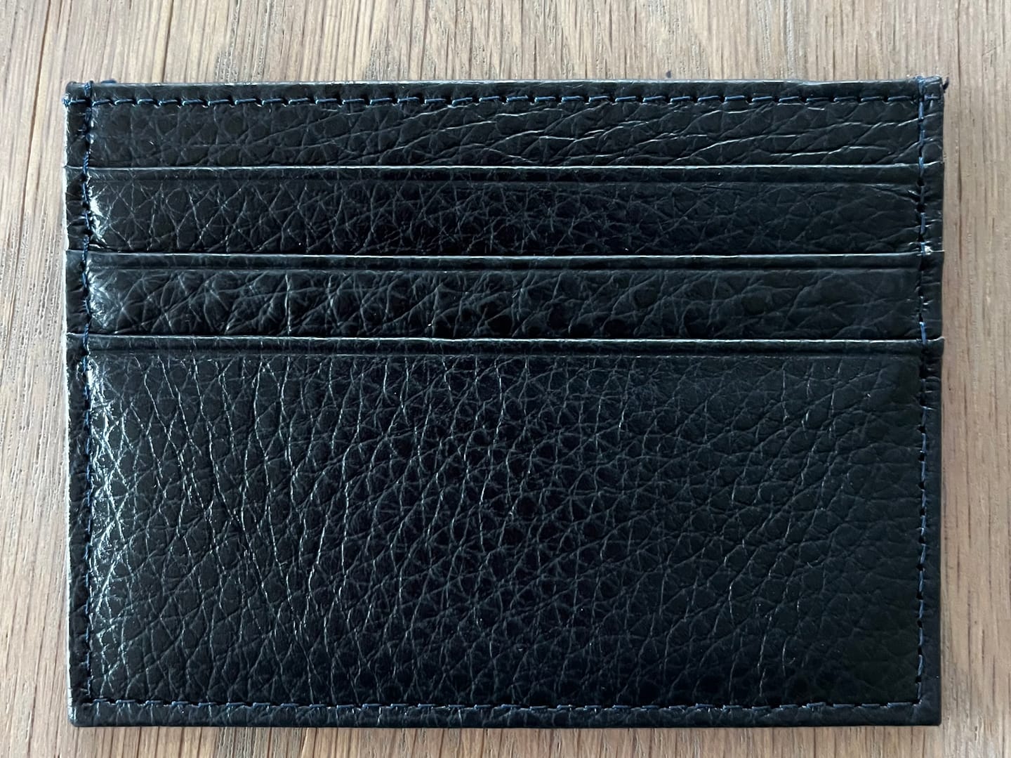 Customer photo review of Leather Card Holder