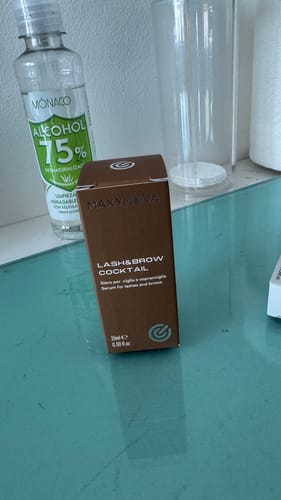 Customer photo review of Lash & Brow Cocktail –  Maxymova