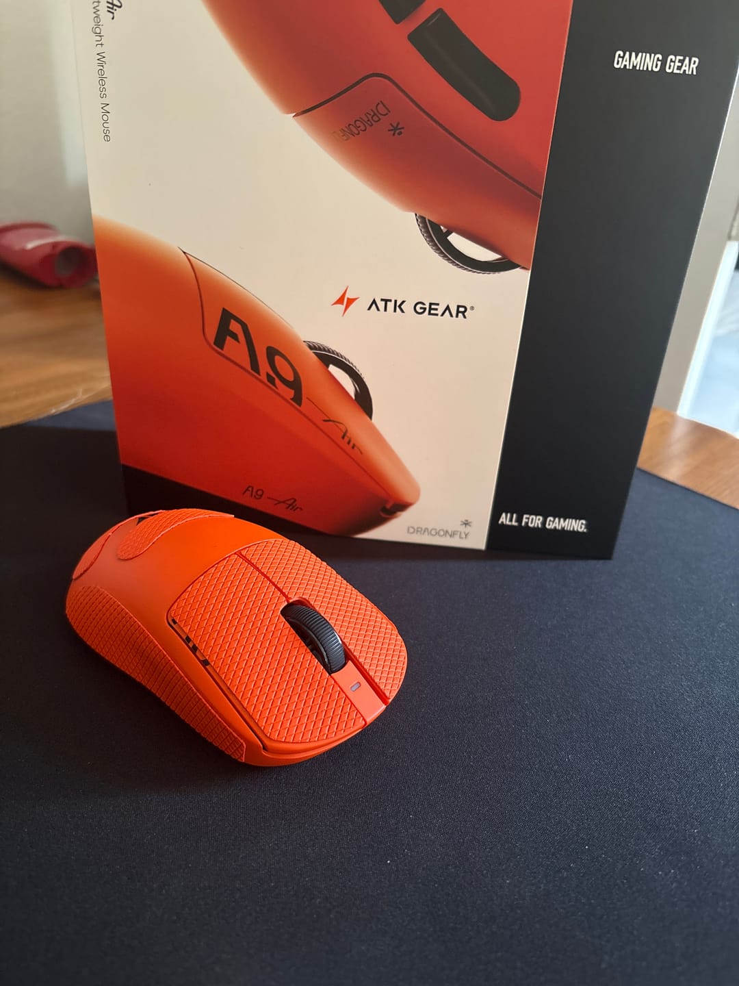 Customer photo review of ATK Dragonfly A9 Air Series Wireless Mouse