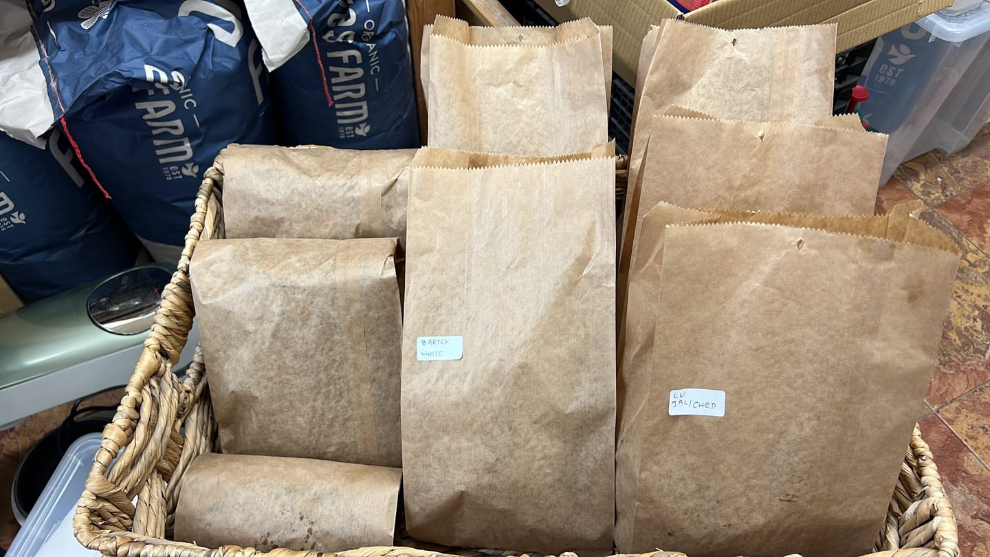 Customer photo review of Paper Bakery Bags
