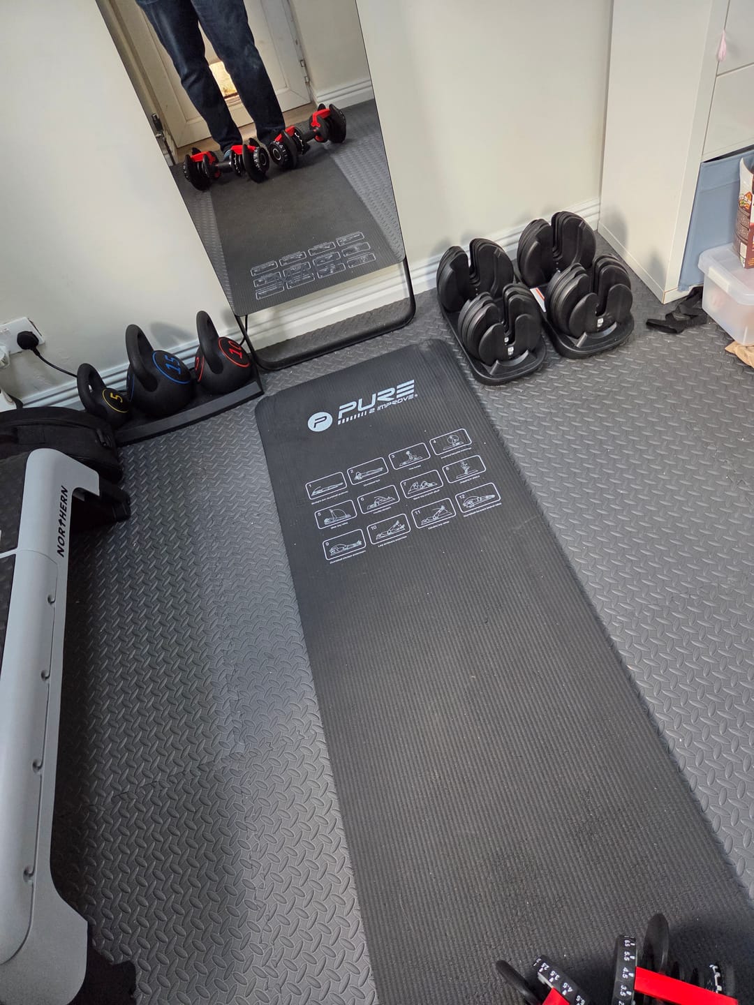 Customer photo review of MAGIC AI: Fitness Smart Mirror