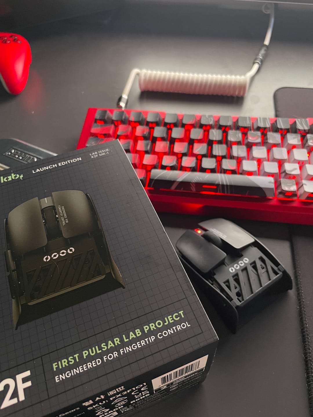 Customer photo review of Pulsar X2F Wireless Mouse