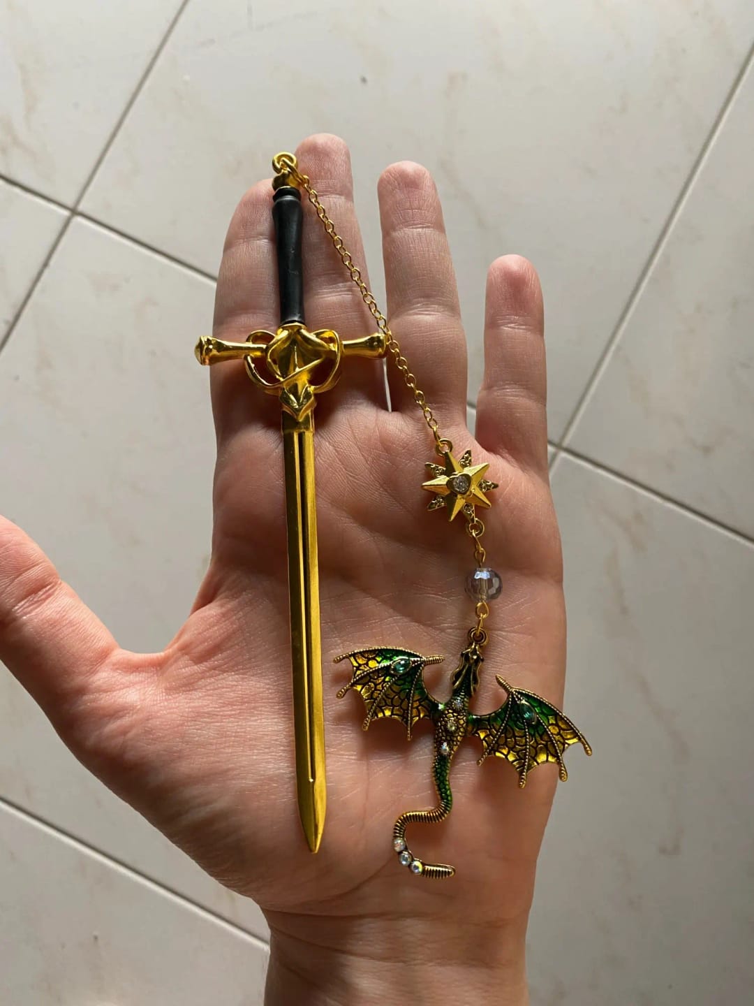 Customer photo review of The Wyvern Blade