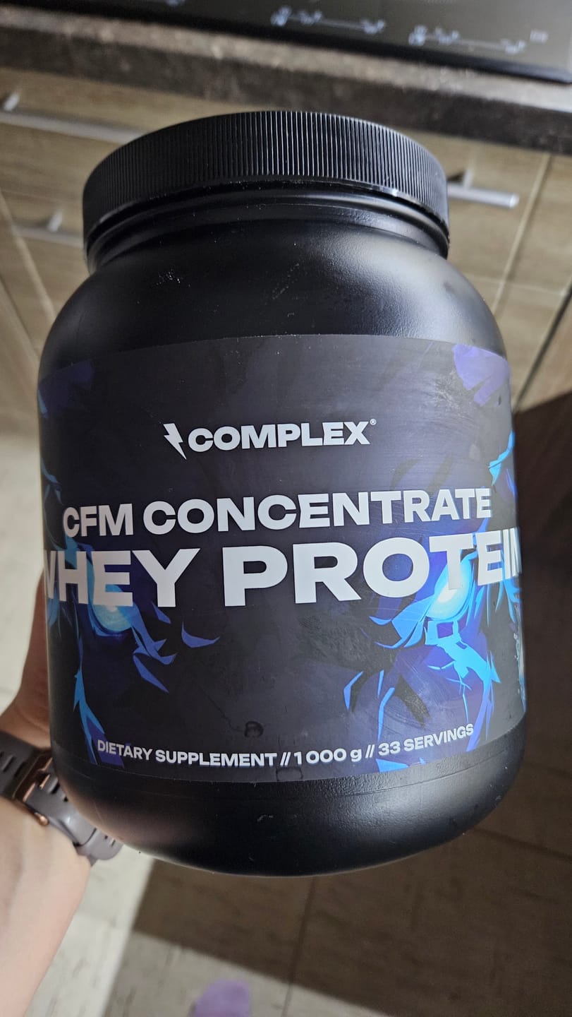 Customer photo review of CFM Whey Protein