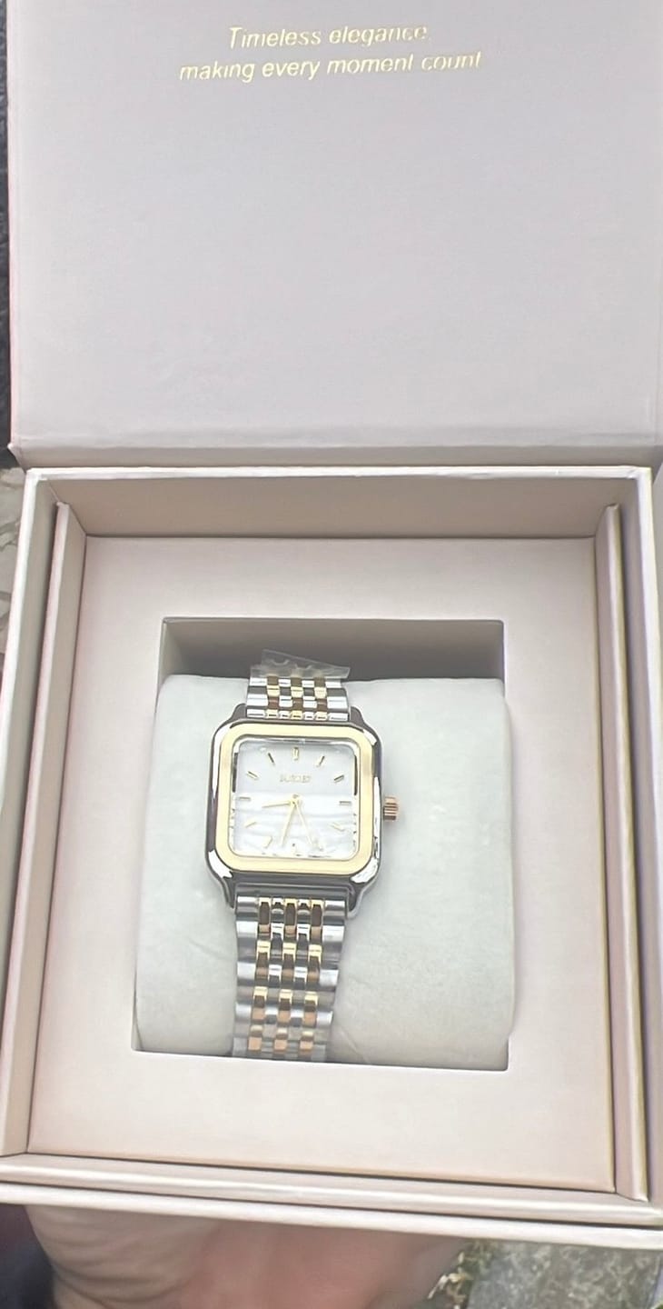 Customer photo review of Macy Gold Silver