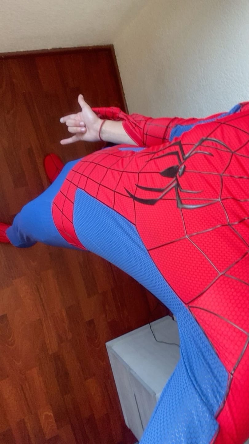 Customer photo review of Spider-Man: Brand New Day (2026) Costume (Made Of Silicone) (Cosplay Grade)