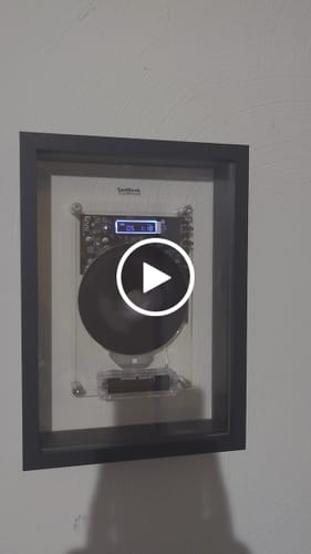 Customer video review of M1 Music Frame CD Player