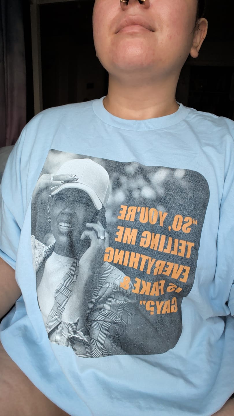 Customer photo review of Global Ghetto T-Shirt