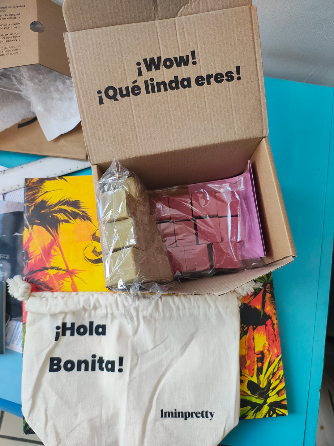 Customer photo review of Kit de refill de cera con envío gratis mx