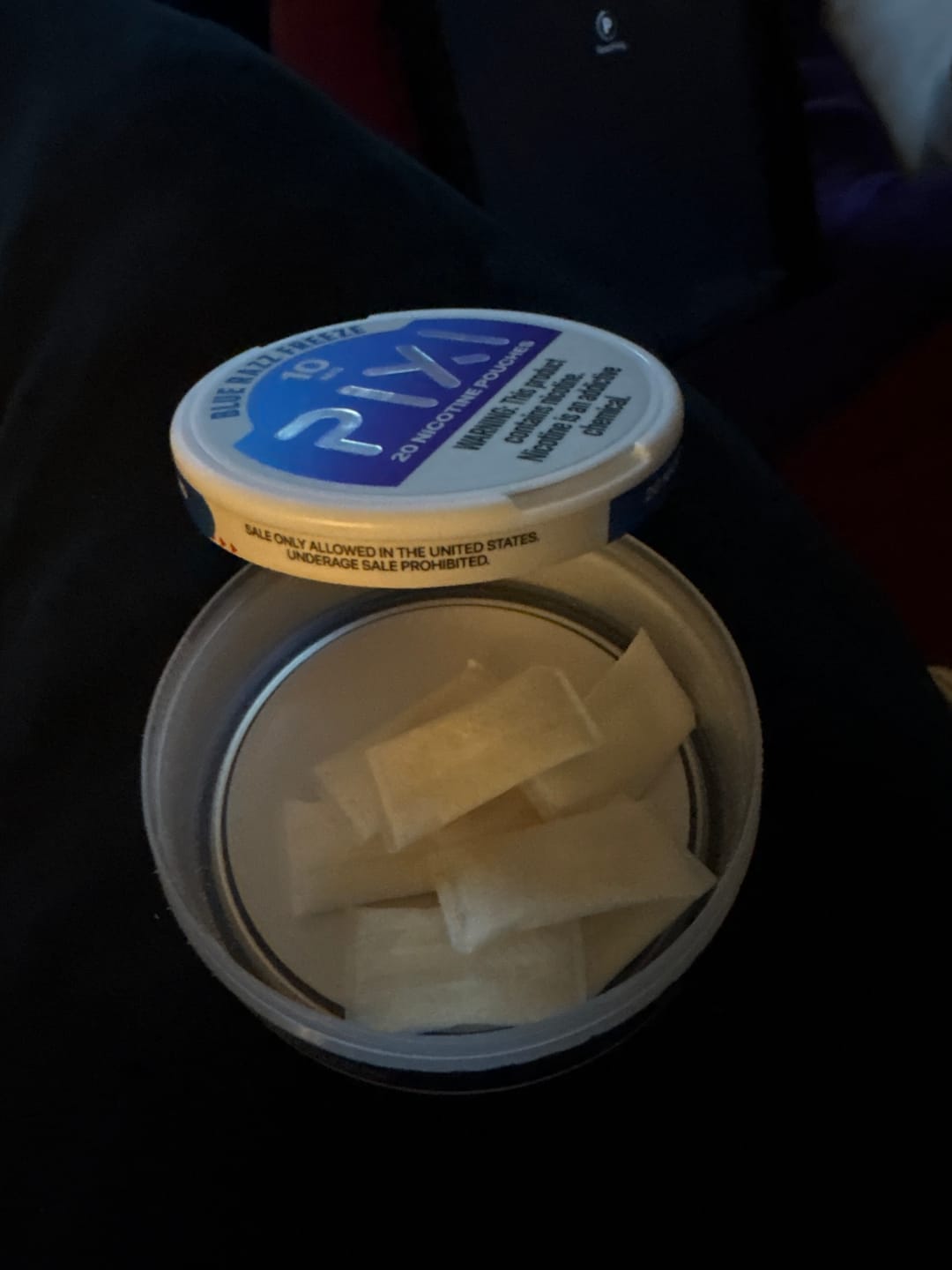 Customer photo review of PIXI Nicotine Pouches