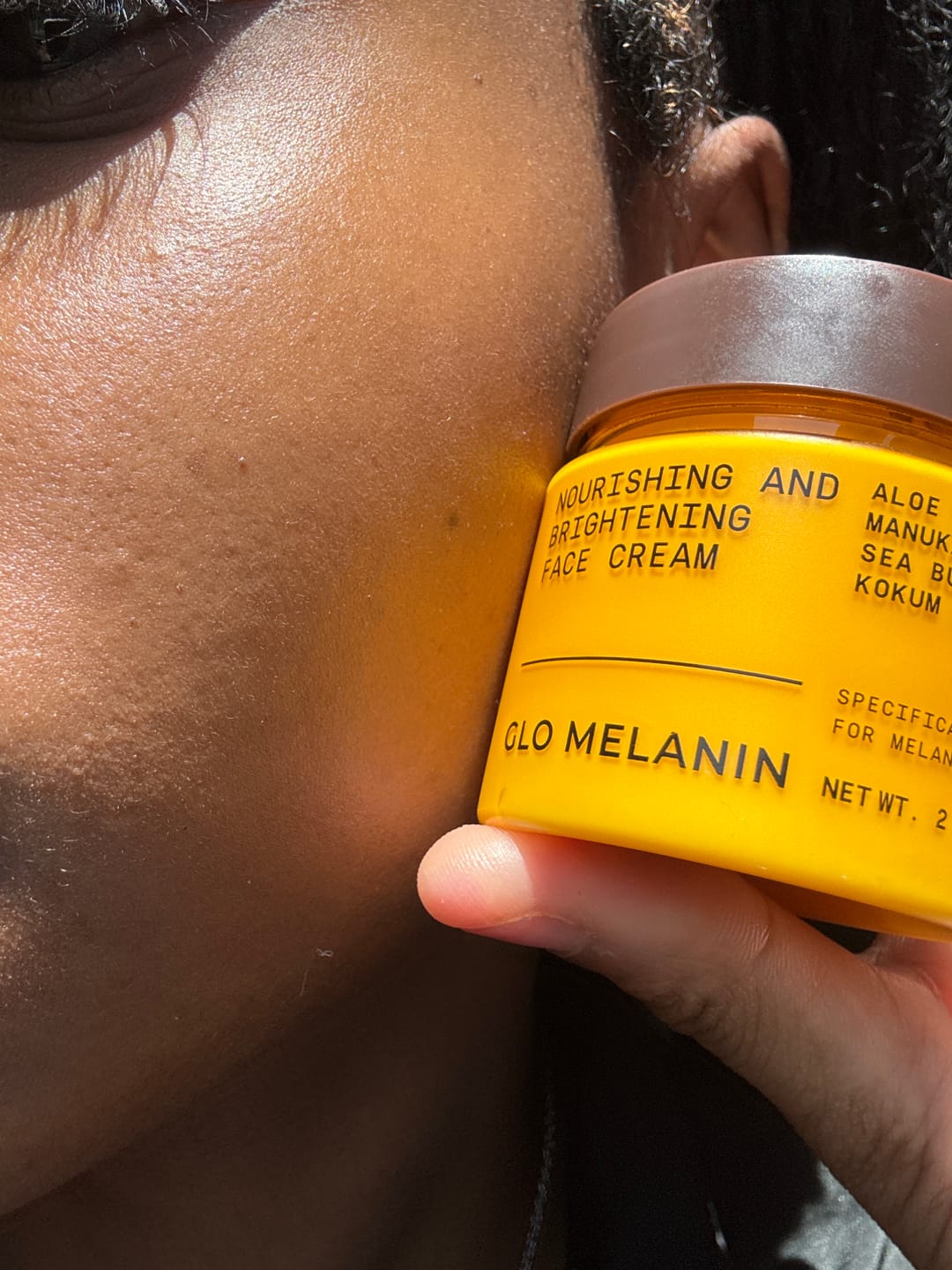 Customer photo review of Nourishing and Brightening Face Cream