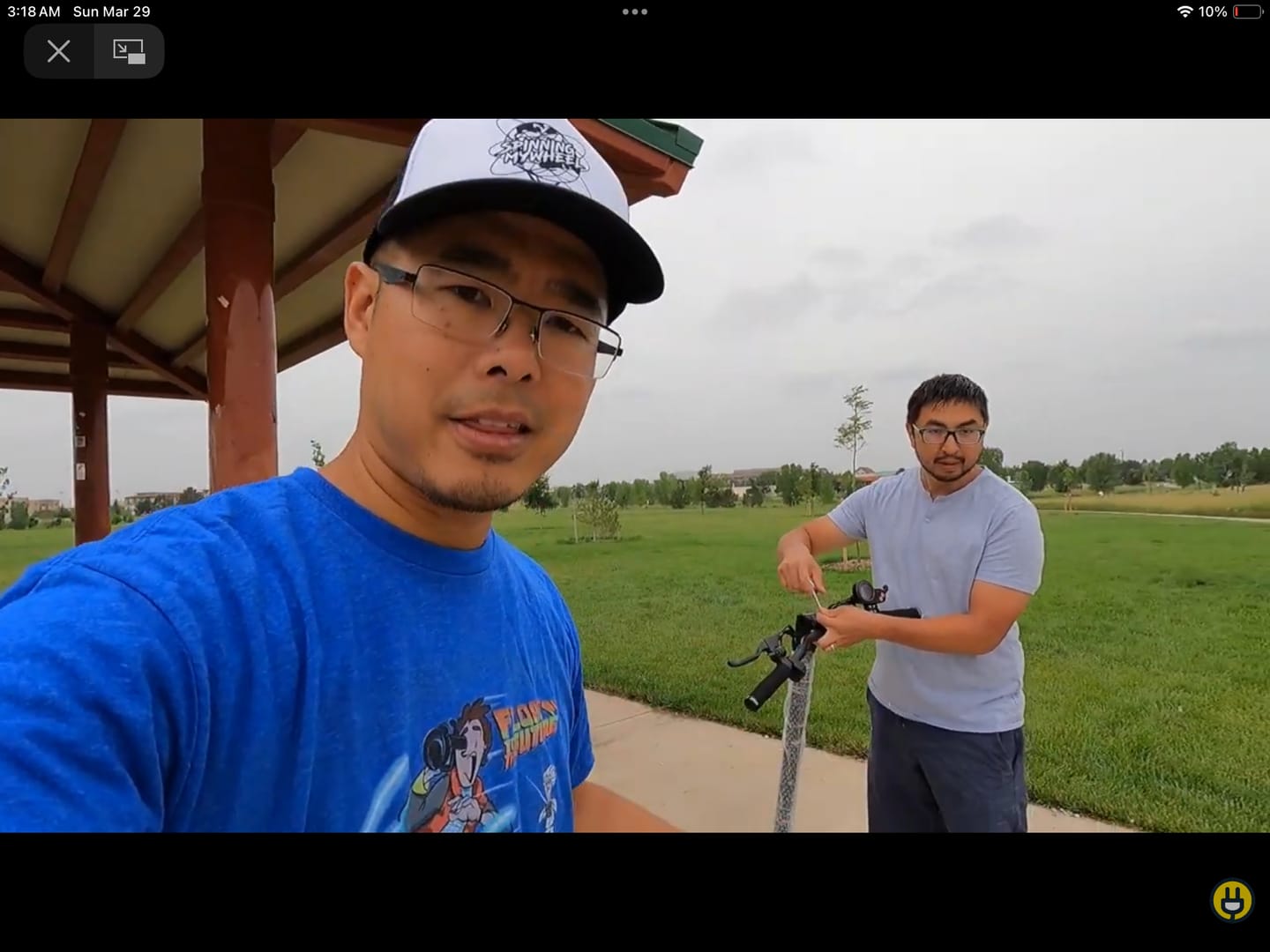 Customer photo review of NANROBOT LIGHTNING PRO