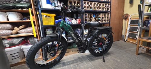 Customer photo review of Lankeleisi MG600 Plus 2025 Version 26" Fat Bike 960Wh All Terrain SUV E-Bike with Torque Sensor 48V 20Ah Battery  [Pre-order]