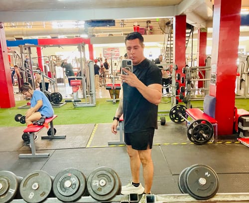 Customer photo review of Training Sport Tee - Black