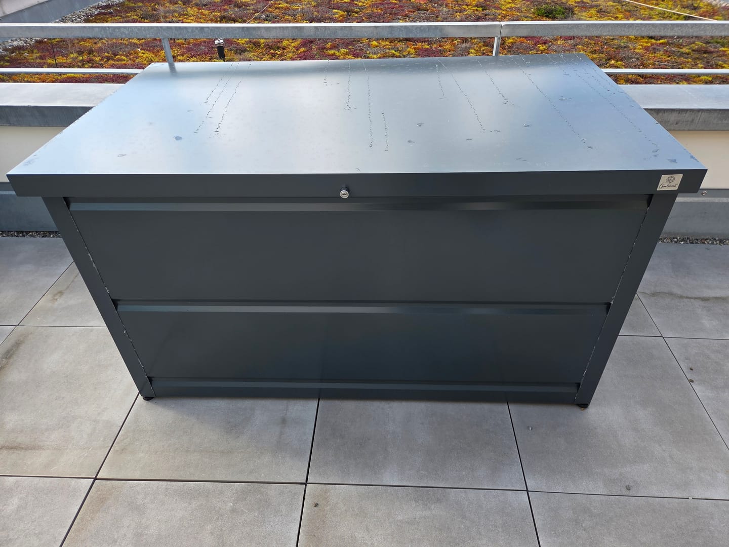 Customer photo review of Gartenzeit® Auflagenbox 900 L (148×83×87 cm)