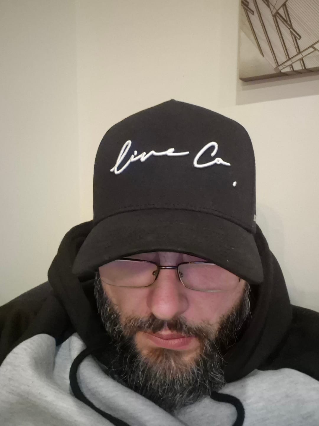 Customer photo review of Live Co. "Black Signature Series" A-Frame Snapback