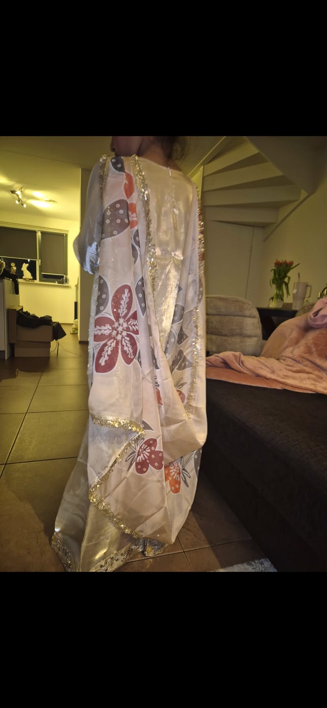 Customer photo review of Premium Kids Silk Top Sharara