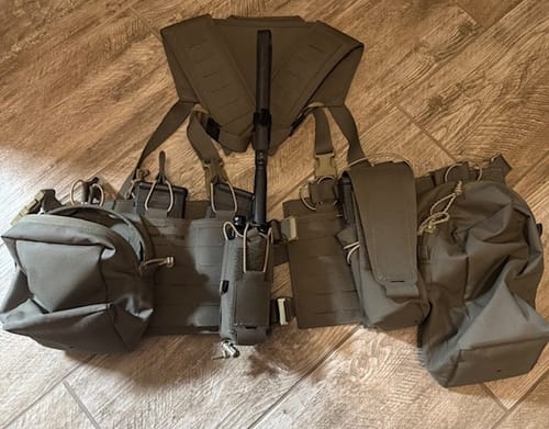 Customer photo review of AR Chest Rig Split Front 6 mag GRID