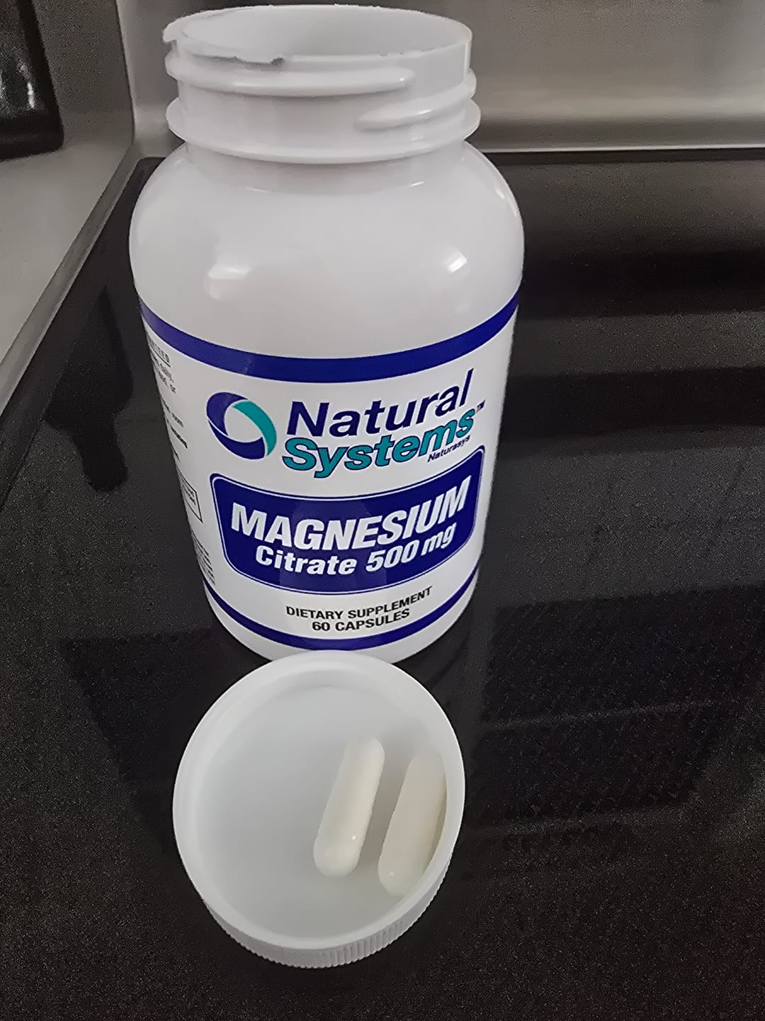Customer photo review of Complejo de Citrato de Magnesio - 500 mg