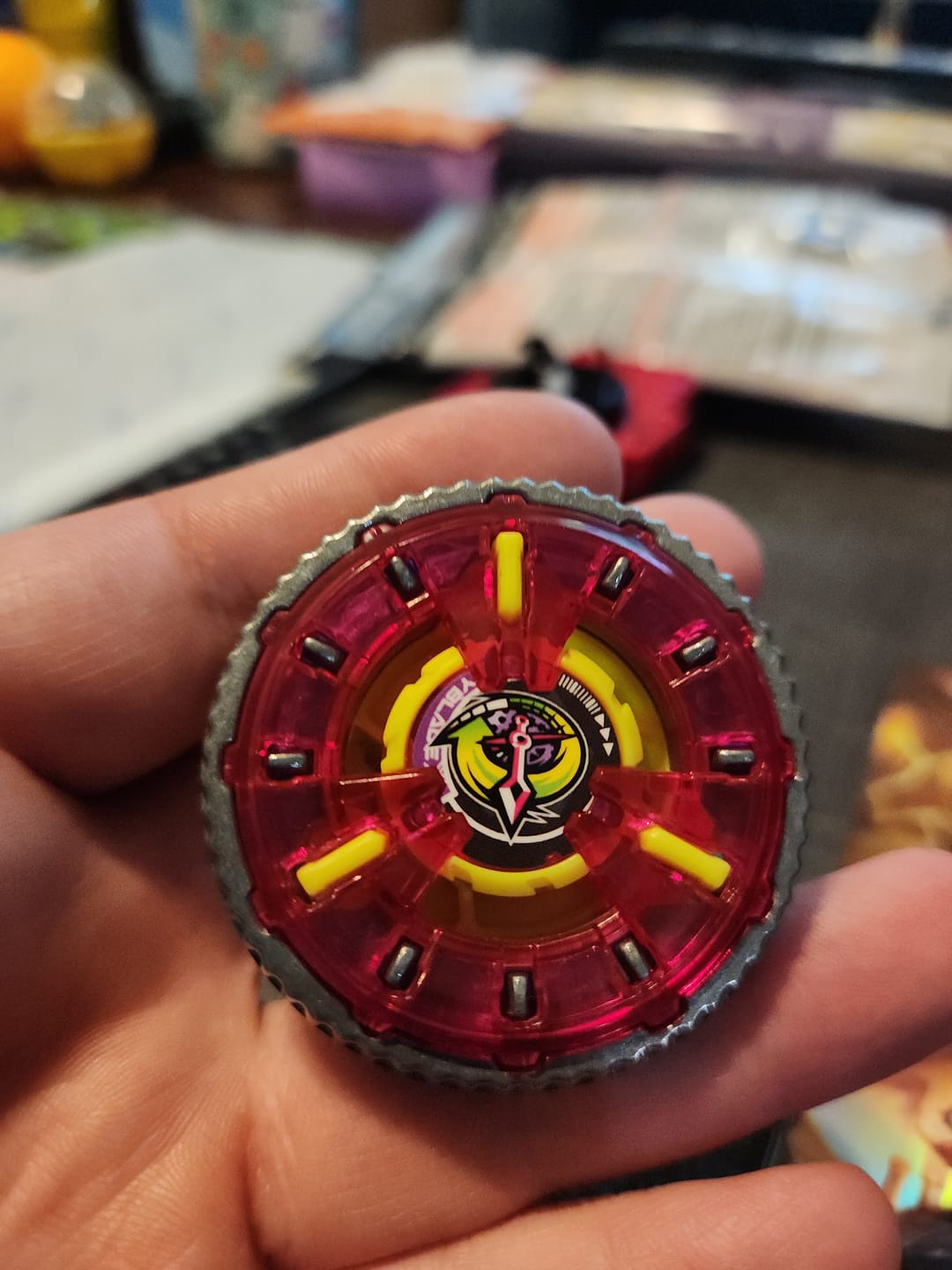 Customer photo review of Takara Tomy Beyblade X UX-16 ClockMirage Random Booster Select