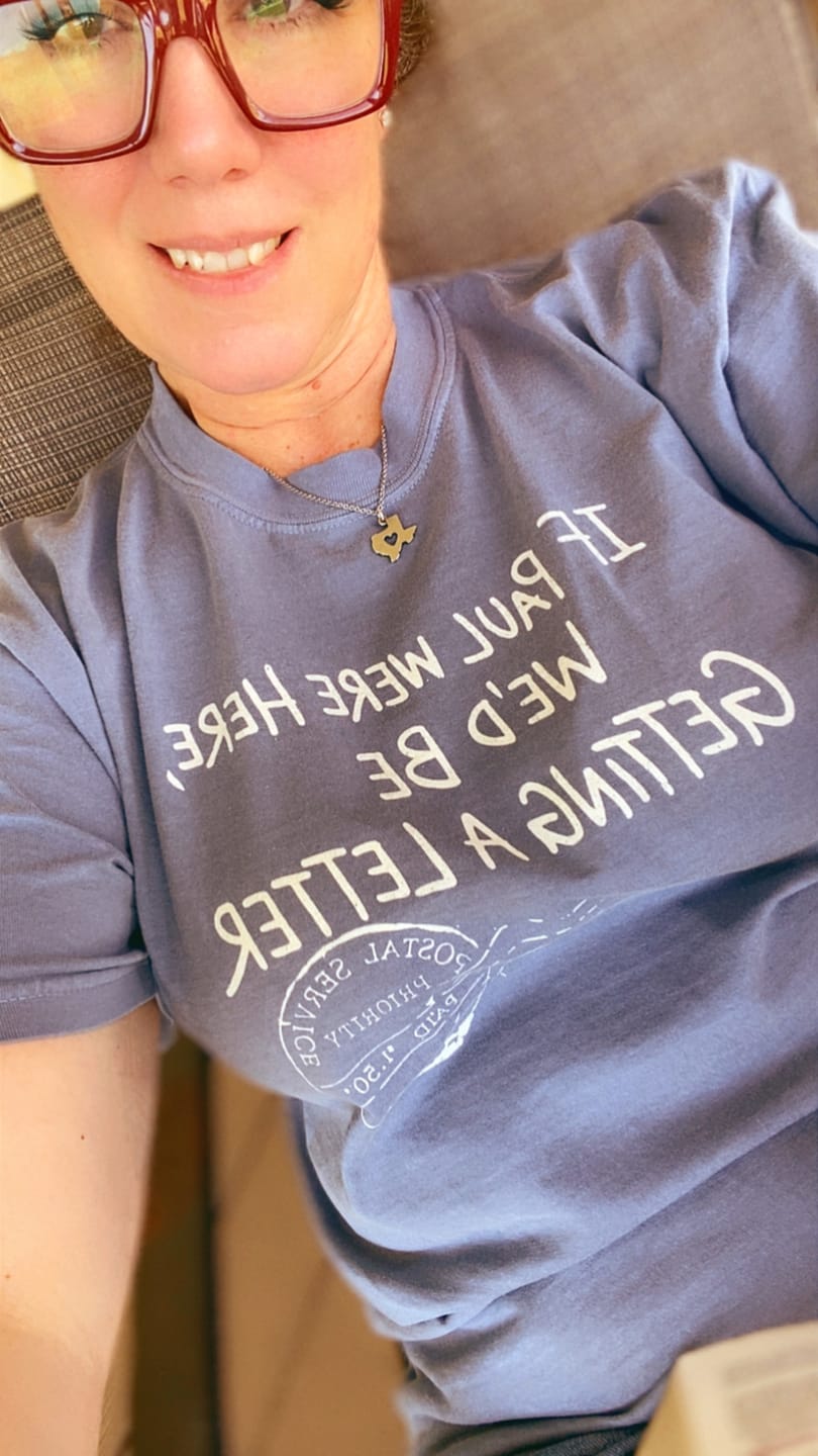 Customer photo review of Social Fasting T-shirt