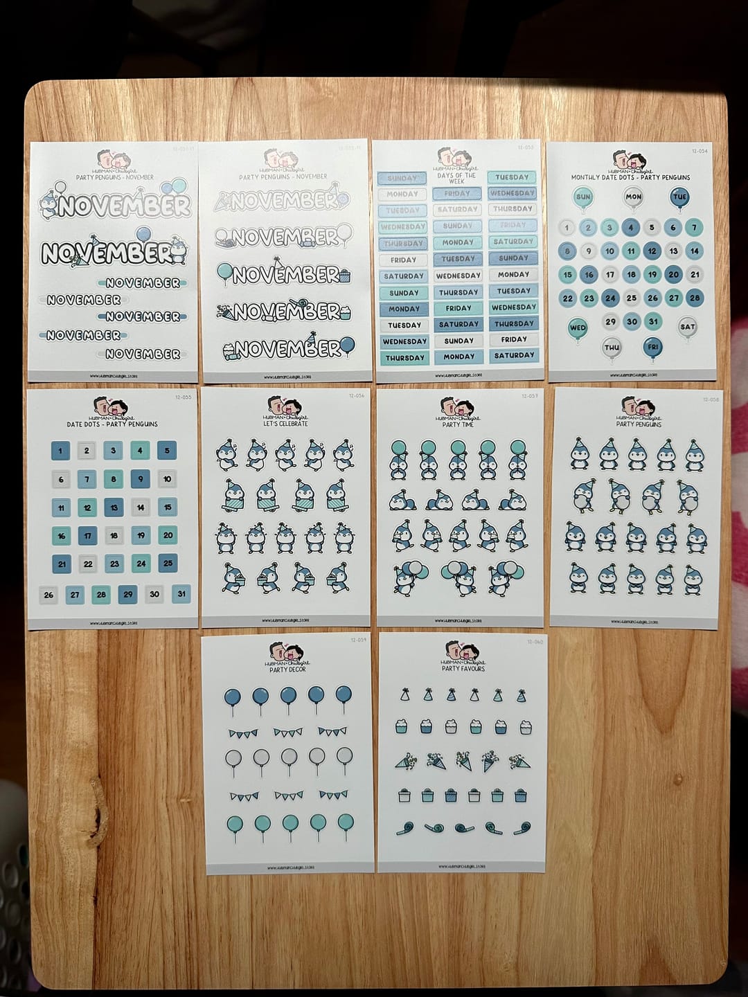 Customer photo review of Party Penguins Journal Pack