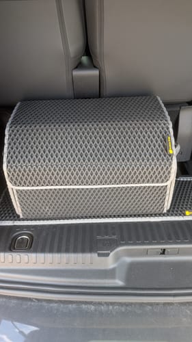 Customer photo review of Kofferraum Organizer - Groß