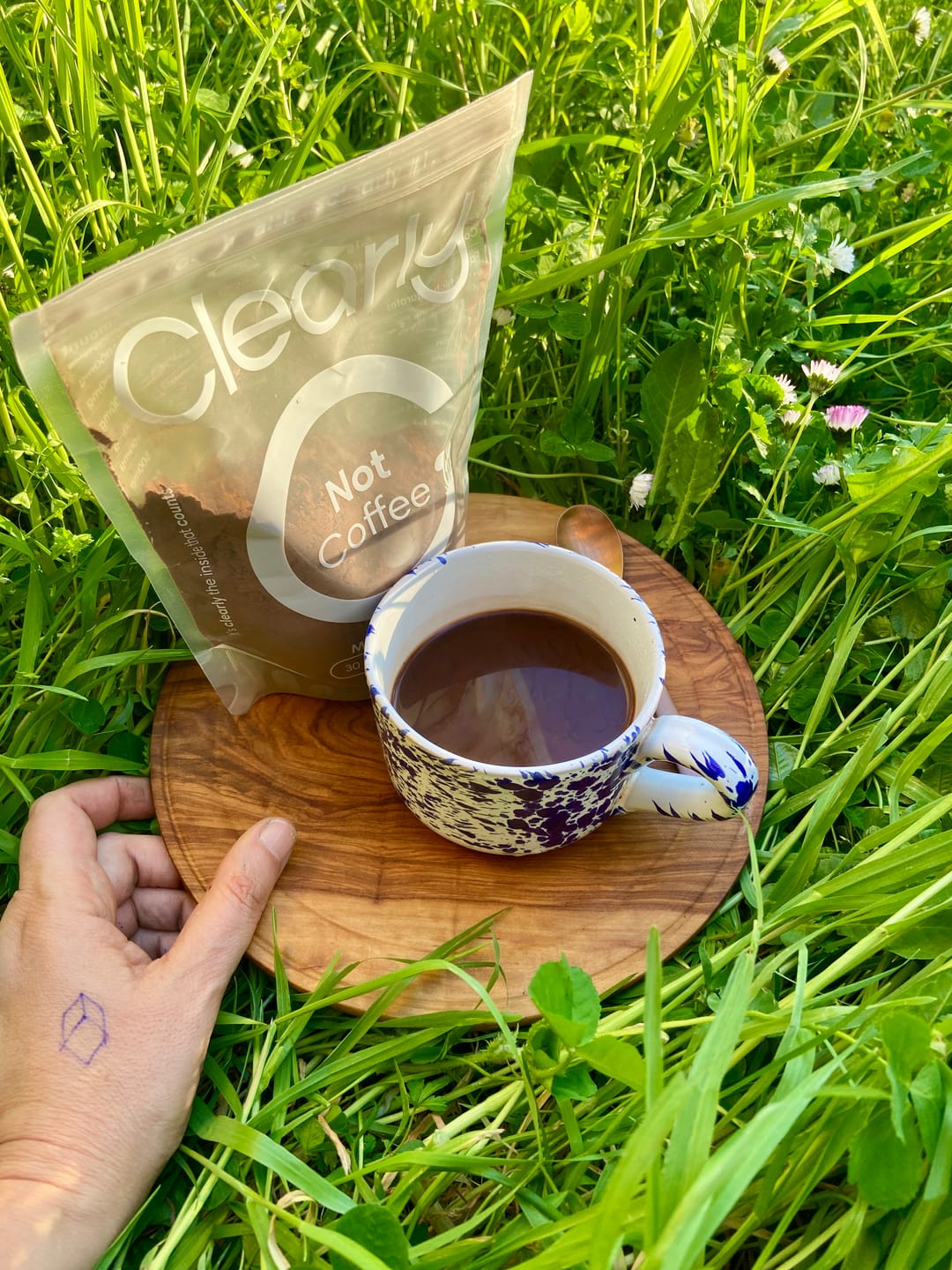 Customer photo review of Not Coffee