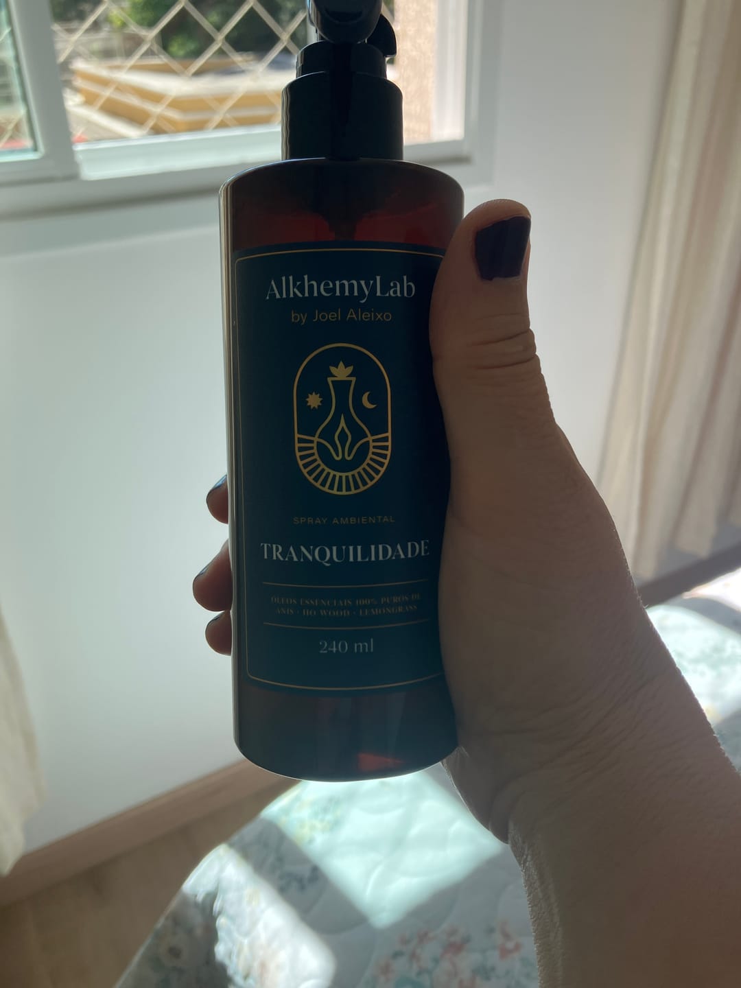 Customer photo review of Home Spray Ambiental Tranquilidade 240ml