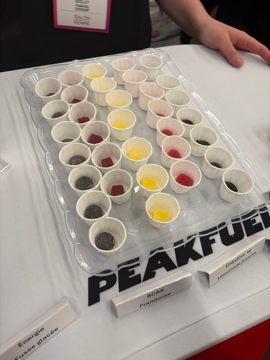 Customer photo review of Gummies aux Électrolytes - Tropical Punch