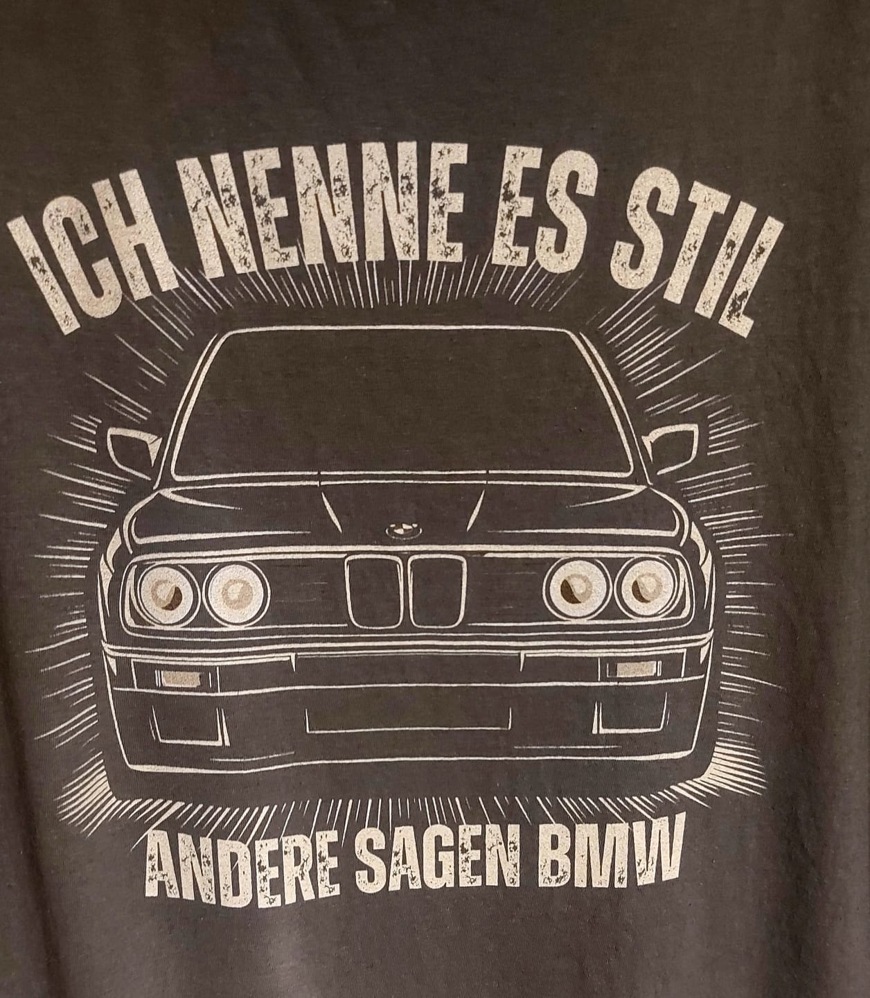 Customer photo review of Stil BMW Classic e30 T-Shirt