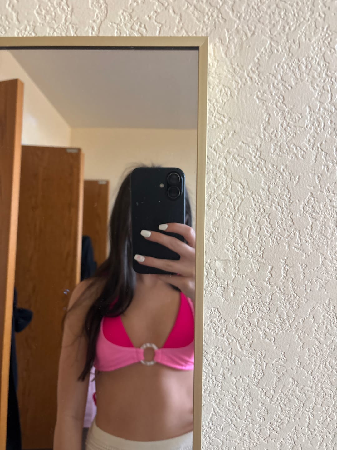 Customer photo review of Seamolly Colorblock Two Tone O Ring Double Layer Bikini Set