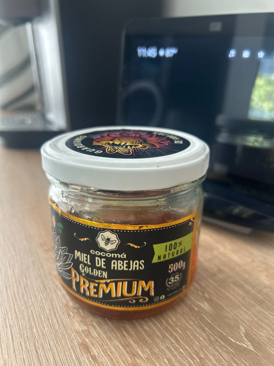 Customer photo review of Miel Con Panal Origen Tierra Alta Córdoba