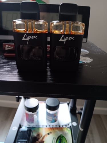 Customer photo review of Dual Chamber Disposable Vape 6G. Delta 9 - JEALOUSY - BLUE DREAM