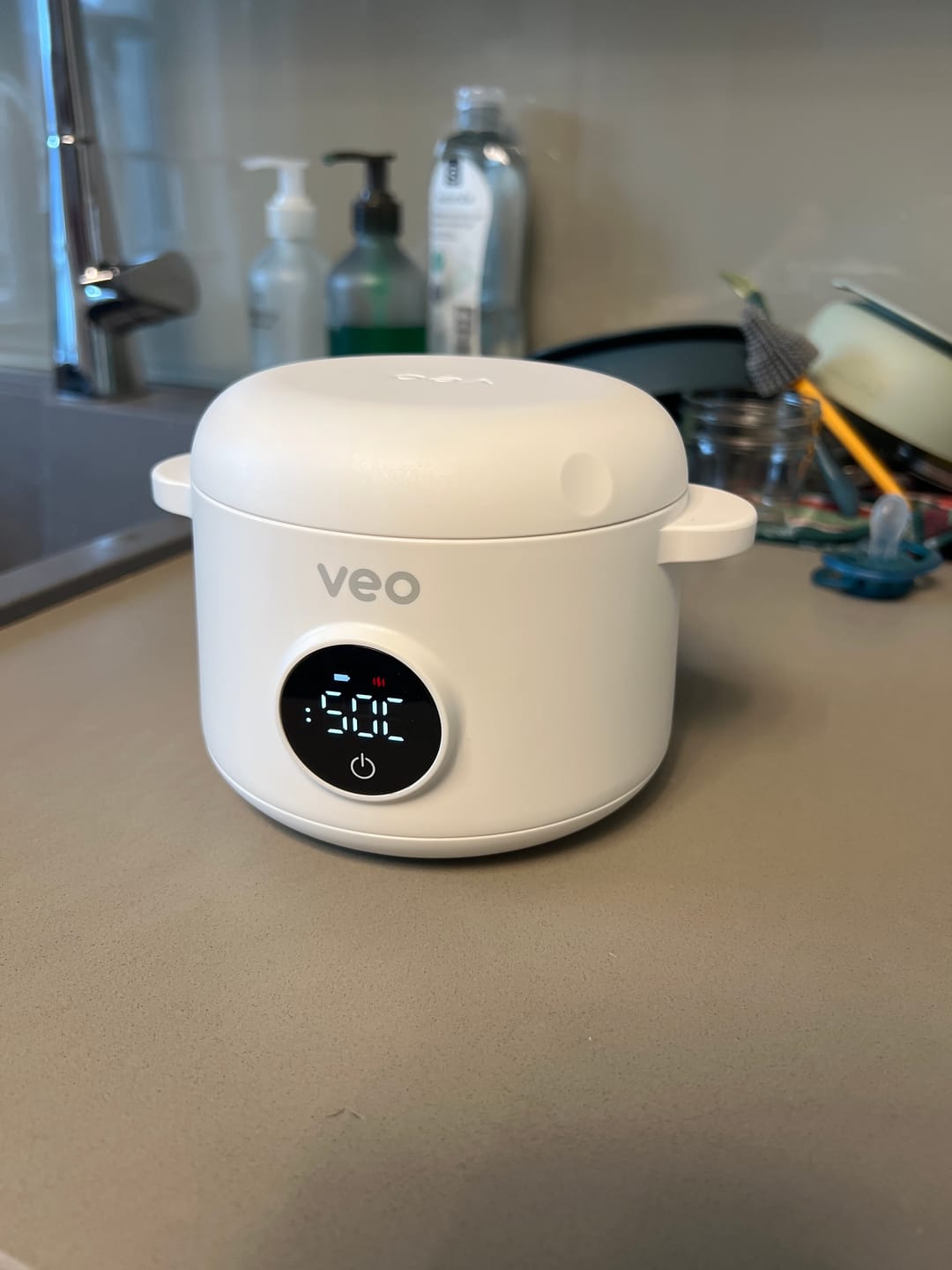 Customer photo review of Veo - Scalda pappa portatile a batteria
