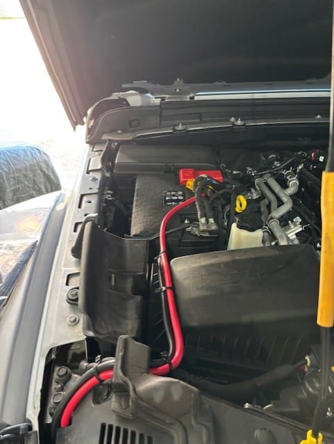 Customer photo review of OPENROAD 13,500lbs electric winch with Synthetic Rope - Panther Series 3S