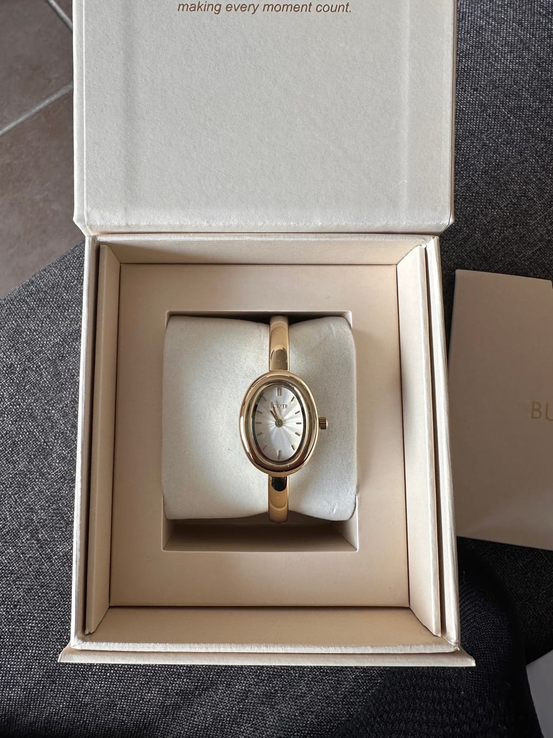 Customer photo review of Diana Gold White