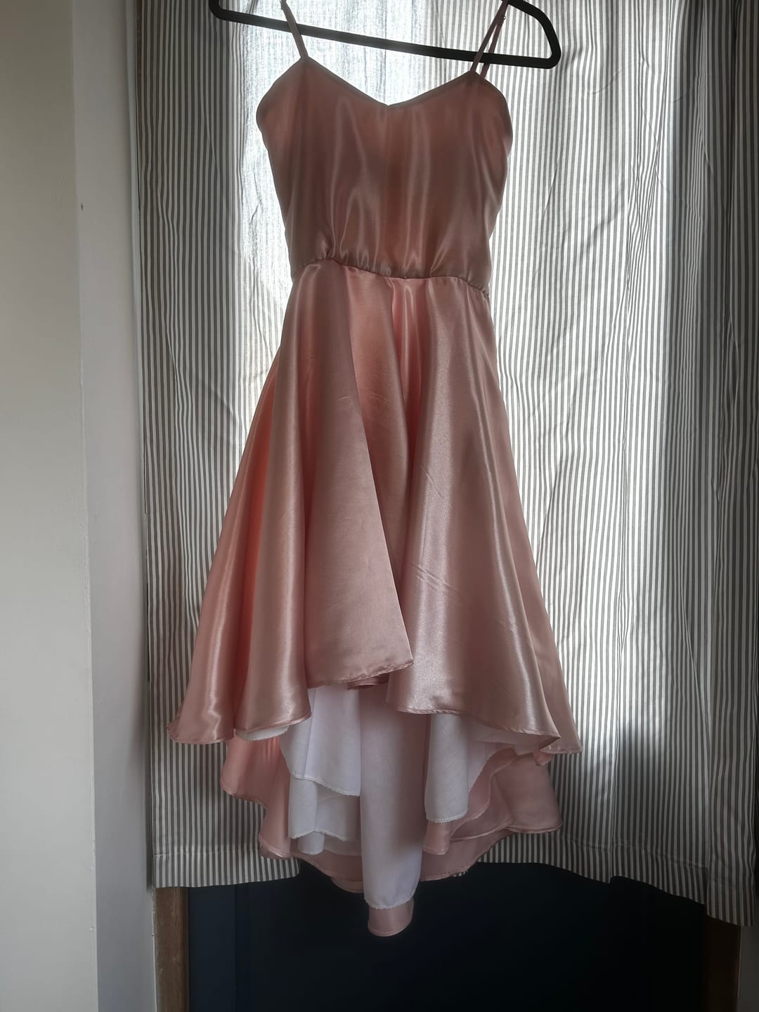 Customer photo review of Liquid Satin Fabric