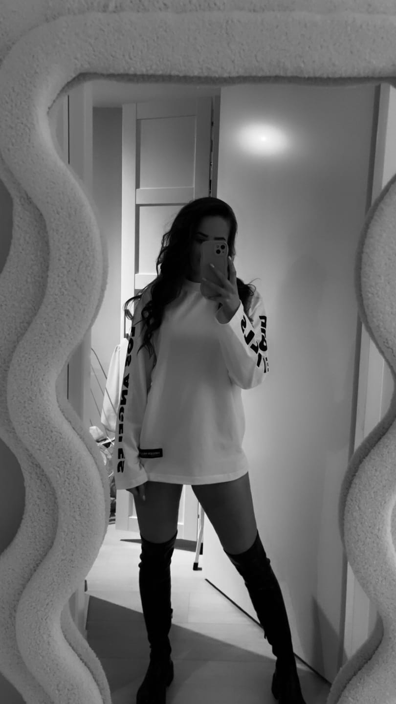 Kundenbewertung mit Foto von LONGSLEEVE T-SHIRT WHITE