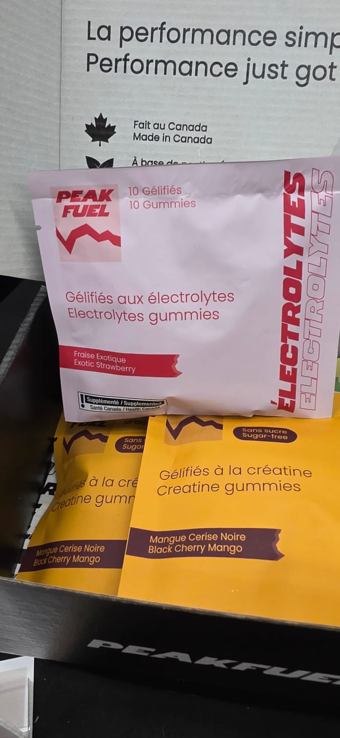 Customer photo review of Gummies aux Électrolytes - Fraise exotique