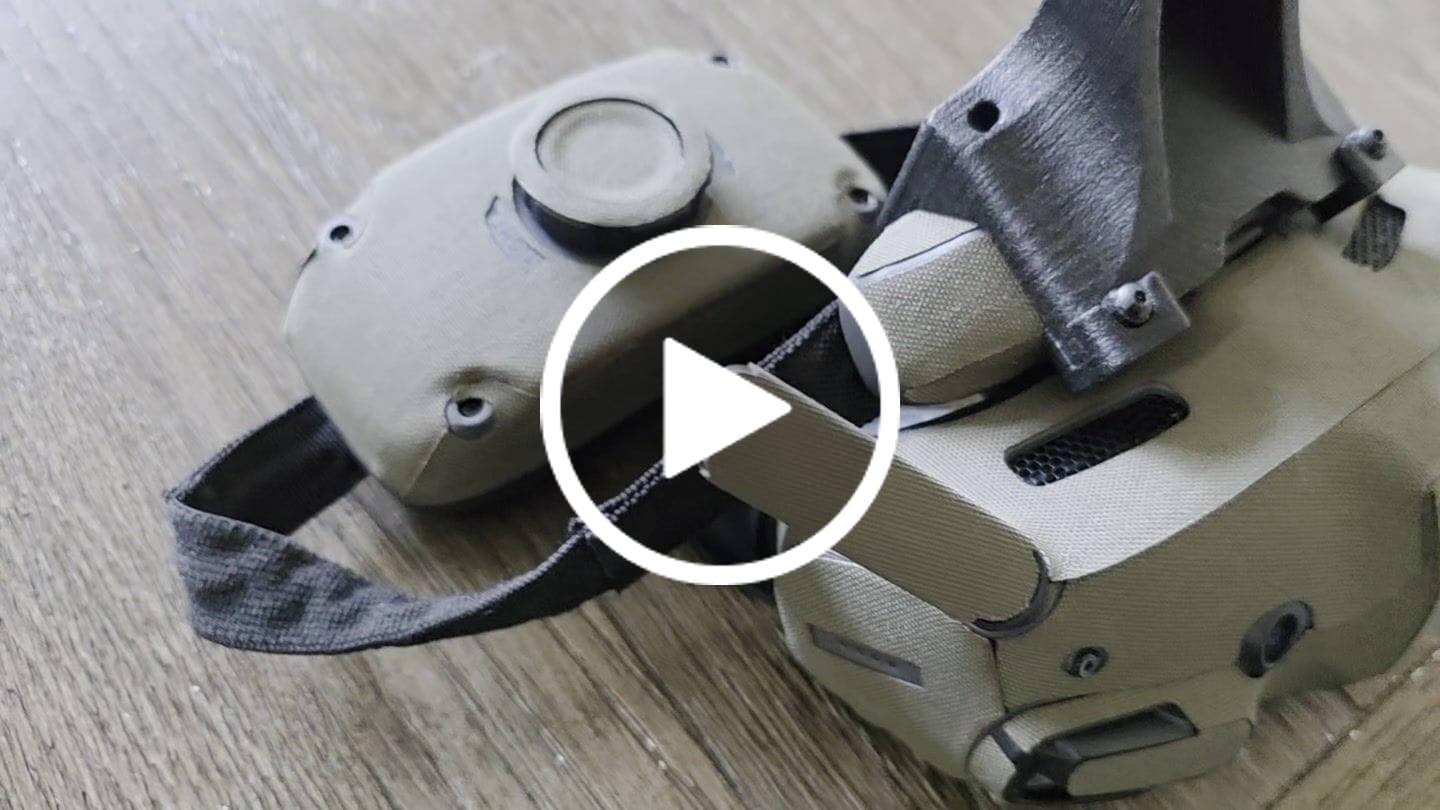 Customer video review of DRONE GOGGLE WRAPS