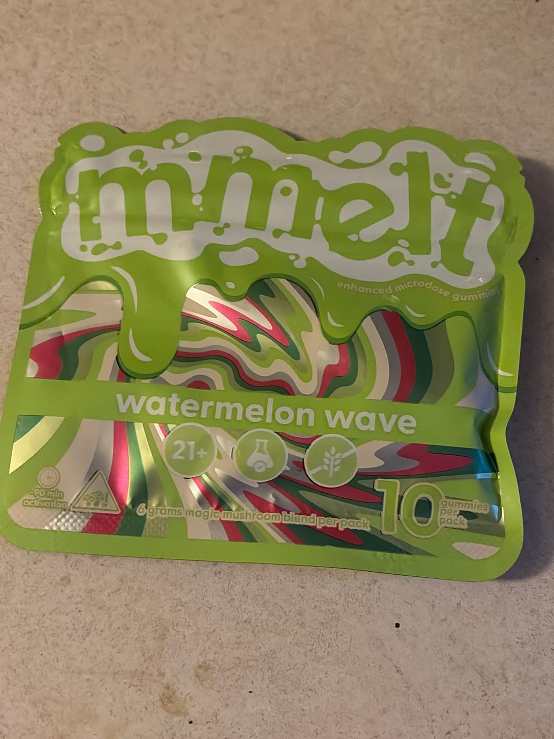 Customer photo review of Mushroom Gummies
