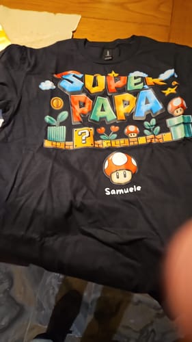 Customer photo review of Super Papà - Personalizzabile