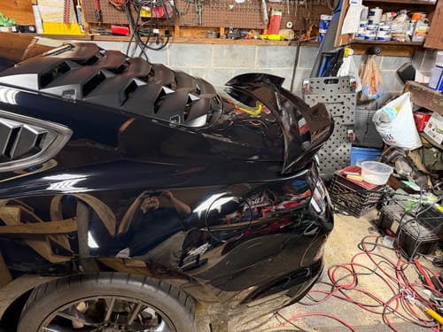 Customer photo review of FORD ABSOLUTE BLACK P. G1 | OEMatch Automotive Basecoat