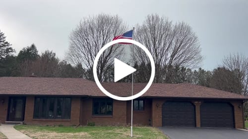 Customer video review of Heavy Duty American Nylon Flag - Made In USA
